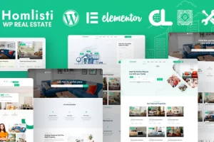 Homlisti v1.9.4 – 房地产 WordPress 主题 + RTL