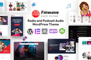 Fmwave v2.9.4 – 广播电台 WordPress 主题 + RTL