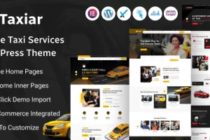 Taxiar v1.0 – 在线出租车服务 WordPress 主题