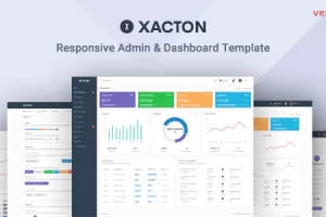 Xacton – 管理和仪表板模板