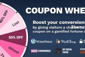 Coupon Wheel v3.5.6 – 适用于 WooCommerce 和 WordPress