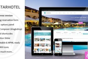 Starhotel v3.0.5 – 响应式酒店 WordPress 主题