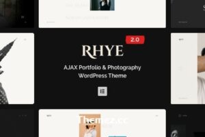 Rhye v3.2.3 – AJAX Portfolio WordPress 主题