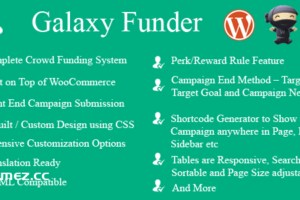 Galaxy Funder v12.0 – WooCommerce 众筹系统