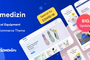 Medizin v1.5.7 – 医疗 Elementor WooCommerce 主题