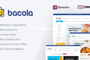 Bacola v1.3.2 – 杂货店和食品电子商务主题 – 已取消