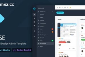 Fuse v8.3.8 – React 管理模板 Redux 工具包 Material Design React Hooks