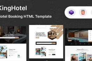 KingHo – Hotel Booking HTML Template