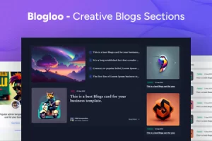 Blogloo – 博客和新闻 Tailwindcss 模板