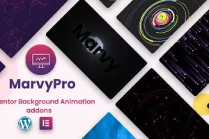 MarvyPro v1.7.0 – Elementor 的背景动画