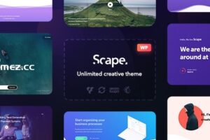 Scape v1.5.7 – 多用途 WordPress 主题