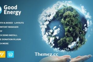 Good Energy v1.7.4 – 生态与可再生能源公司 WordPress 主题