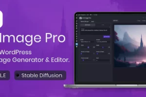 AI Image Pro v1.1.0 – WordPress AI 图像生成器和编辑器、DALLE 和稳定扩散