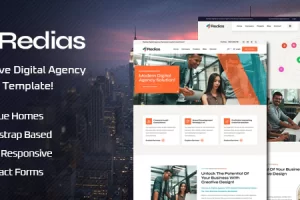 Redias – 创意数字机构 HTML5 模板