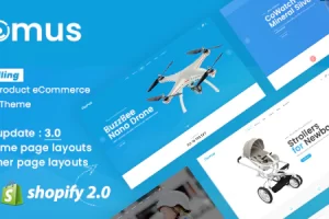 Elomus v3.12 – 单一产品商店 Shopify 主题