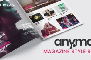 Anymag v2.8.4 – 杂志风格 WordPress 博客