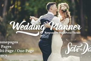 Wedding Planner v5.7 – 响应式 WordPress 主题