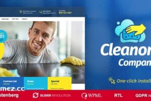 Cleanora v1.1.3 – 清洁服务主题