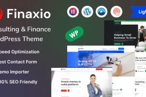 Finaxio v1.0.1 – 咨询和金融 WordPress 主题