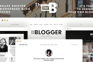 TheBlogger v2.2.8 – WordPress 博客主题