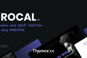 Crocal v2.1.0 – 响应式多用途 WordPress 主题