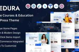 Edura v1.0.0 – 在线课程和教育 WordPress 主题