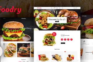 Foodry – 快餐和餐厅响应式 Shopify 主题