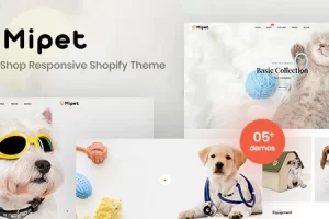 Mipet v1.0 – 宠物店响应式 Shopify 主题