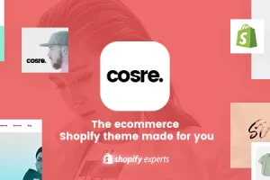 Cosre v1.0.5 – 干净、最小响应式 Shopify 主题