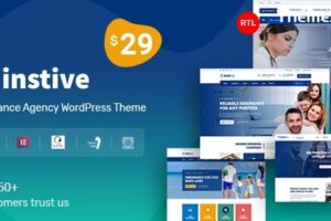 Instive v1.2.3 – 保险 WordPress 主题