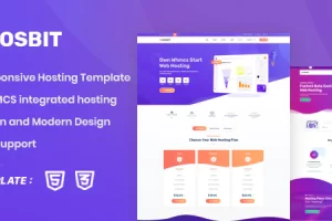 Hosbit – WHMCS 和托管 HTML5 模板