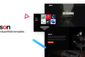 Alison – 作品集 HTML 模板