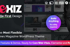 Foxiz v2.0.1 – WordPress 报纸新闻和杂志