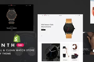Wanth v1.0.1 – 最小和干净的手表商店 Shopify 主题