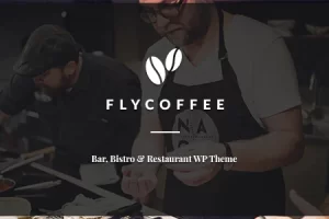 FlyCoffee Shop v1.0.20 – 响应式咖啡馆和餐厅 WordPress 主题