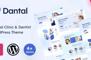 Dantal v1.0.0 – 牙科诊所和牙医 WordPress 主题