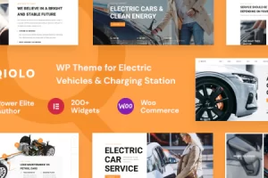 Qiolo v1.0.5 – 汽车和电动汽车充电 WordPress 主题