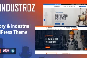 Industroz v4.7 – 工厂和工业 WordPress 主题