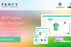 Fancy Product Designer v6.0.7 – WooCommerce 插件