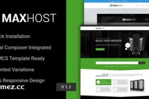 MaxHost v9.7.8 – 带有 WooCommerce 的虚拟主机、WHMCS 和企业业务 WordPress 主题