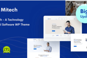 Mitech v1.9.3 – 技术 IT 解决方案和服务 WordPress 主题