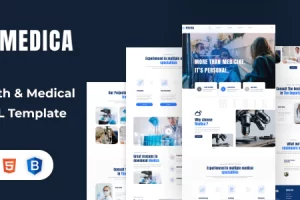 Medica – 健康与医疗 HTML 模板