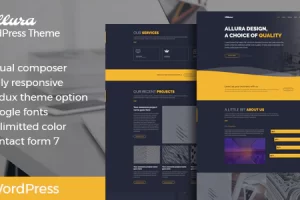 Allura v2.0 – 组合 WordPress 主题