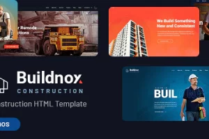 Buildnox – 建筑和建筑 HTML 模板