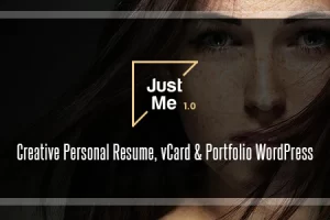 Just Me v1.0 – 创意组合 WordPress 主题