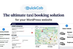 QuickCab v1.3.0 – WooCommerce 出租车预订插件