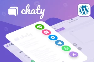 Chaty Pro v3.1.5 – 浮动聊天小部件、联系人图标、消息、电报、电子邮件、短信、通话按钮