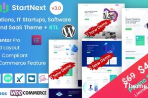 StartNext v5.1 – IT 初创公司 WordPress 主题