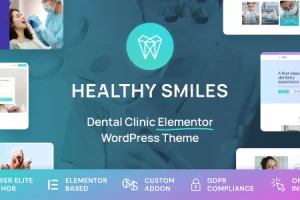 Healthy Smiles v1.1.0 – 牙科 WordPress 主题