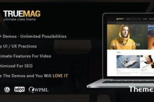 True Mag v4.3.14.2 – 视频和杂志的 WordPress 主题
